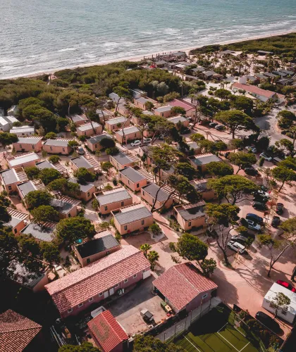 Camping bord de mer presqu'île de giens